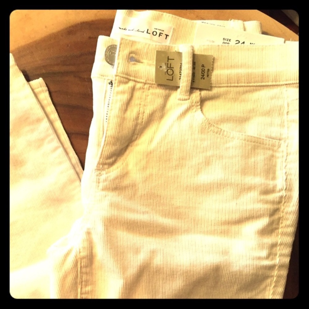 New with tags light sand Corduroys